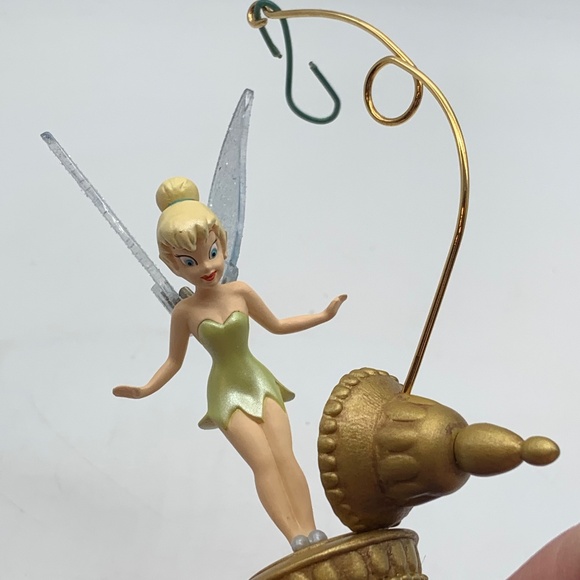 Hallmark Keepsake Tinker Bell Peter Pan Wind Up Motion Ornament and Card 2002 - Picture 8 of 16